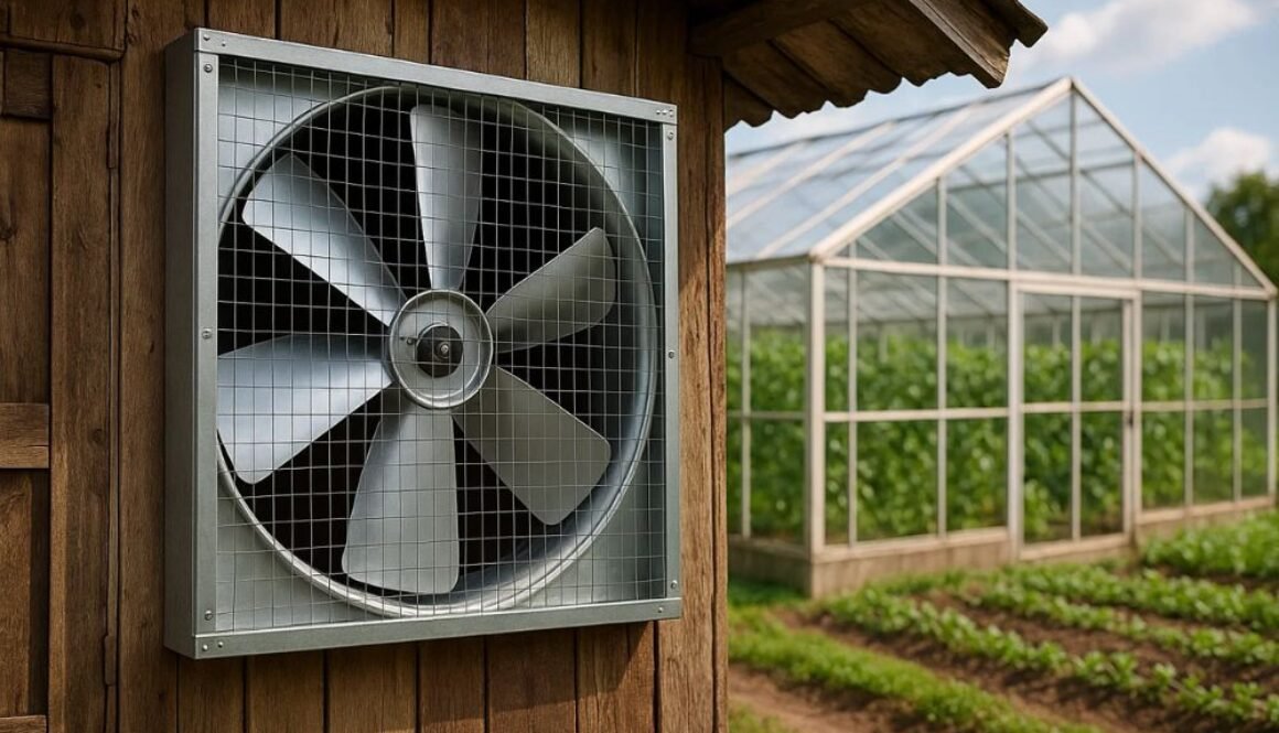 Installation Tips for Ventilation Fans in Your Farmhouse & Greenhouse