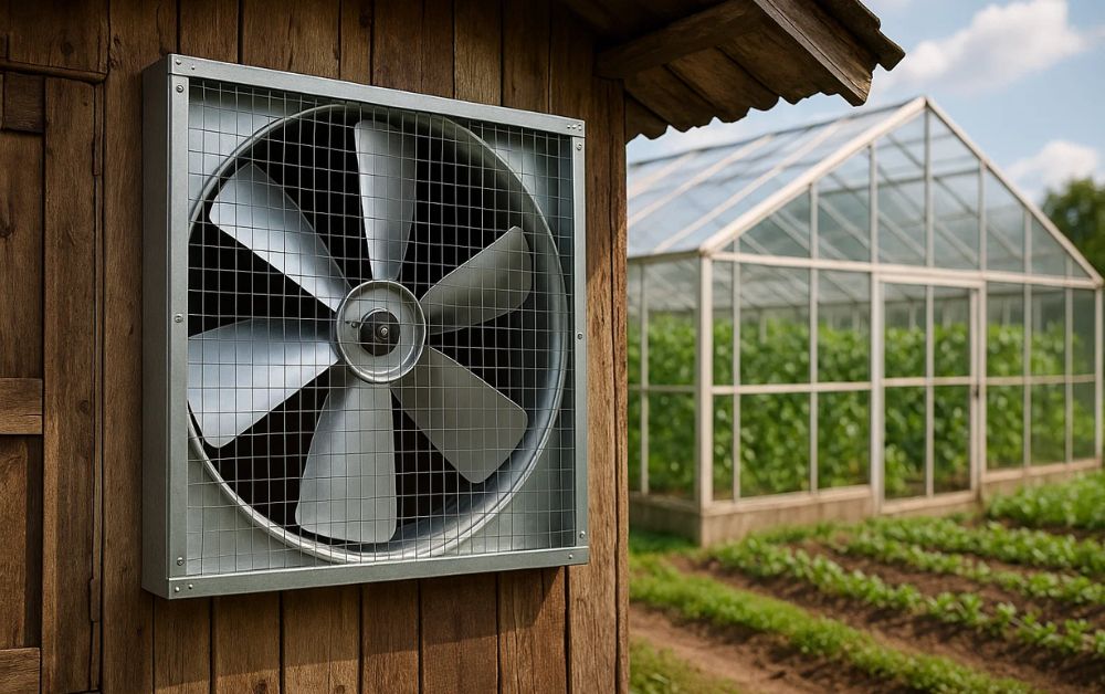 Installation Tips for Ventilation Fans in Your Farmhouse & Greenhouse