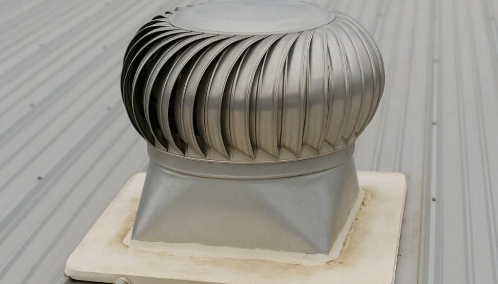 How a Natural Turbine Roof Ventilator Reduces Attic Heat and Energy Bills