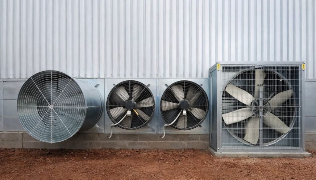 Types of Industrial Ventilation Fans Used in UAE Industries