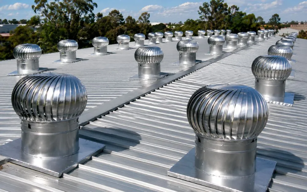 Benefits of Using Natural Turbine Roof Ventilators in Buildings