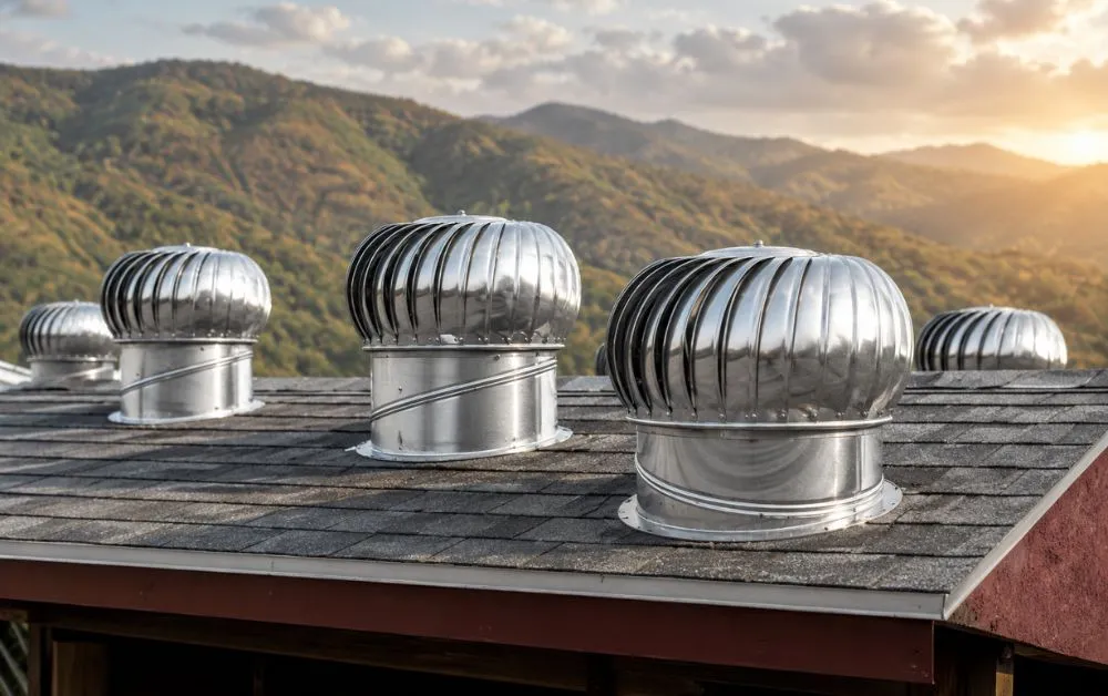 How a Natural Turbine Roof Ventilator Works