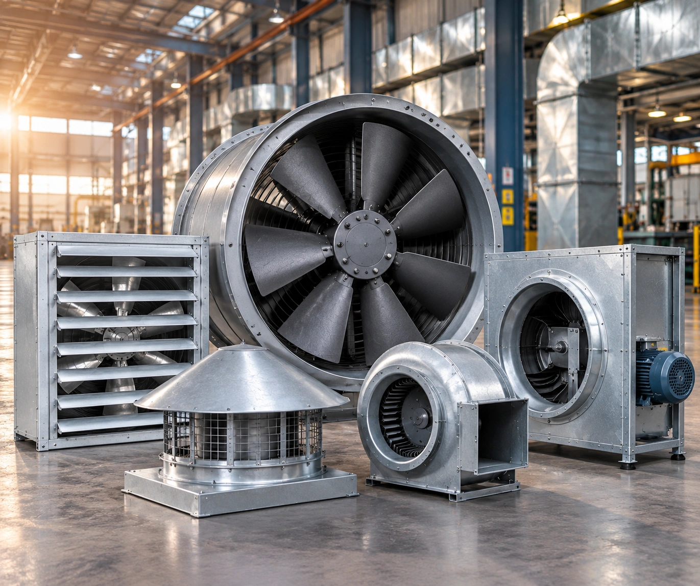 Ventilation Fan Suppliers Commercial Projects UAE | Presto