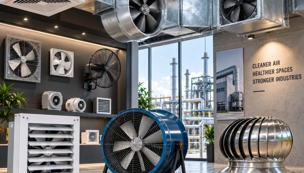 Ventilation Fan Suppliers Commercial Projects UAE | Presto