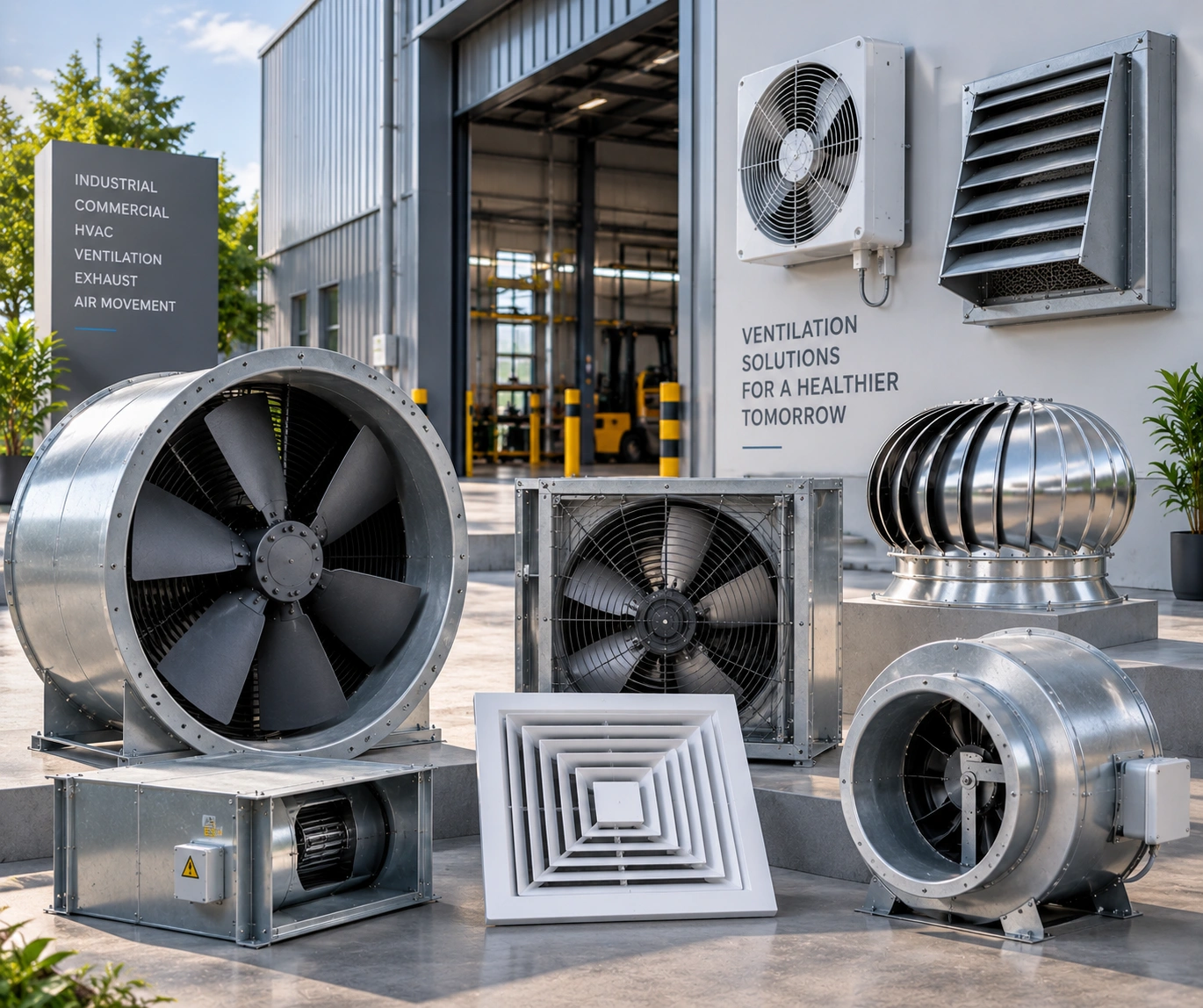Ventilation Fan Suppliers Commercial Projects UAE | Presto