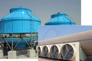 ventilation fan and cooling tower